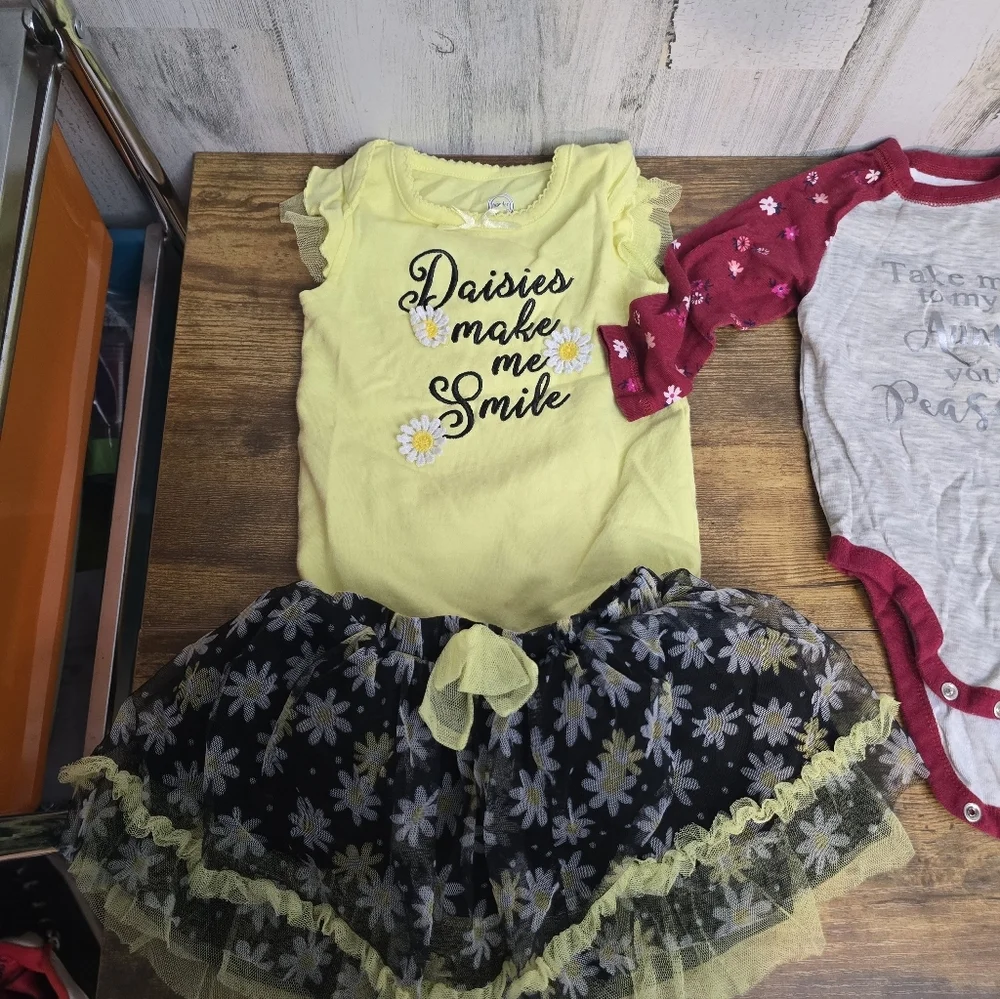 Baby Girls Size 12 Months Summer Clothing Lot Of 5